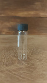 Load image into Gallery viewer, Black top glass tubes