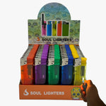 Load image into Gallery viewer, SOUL SINGLE FLAME LIGHTER/ CLEAR