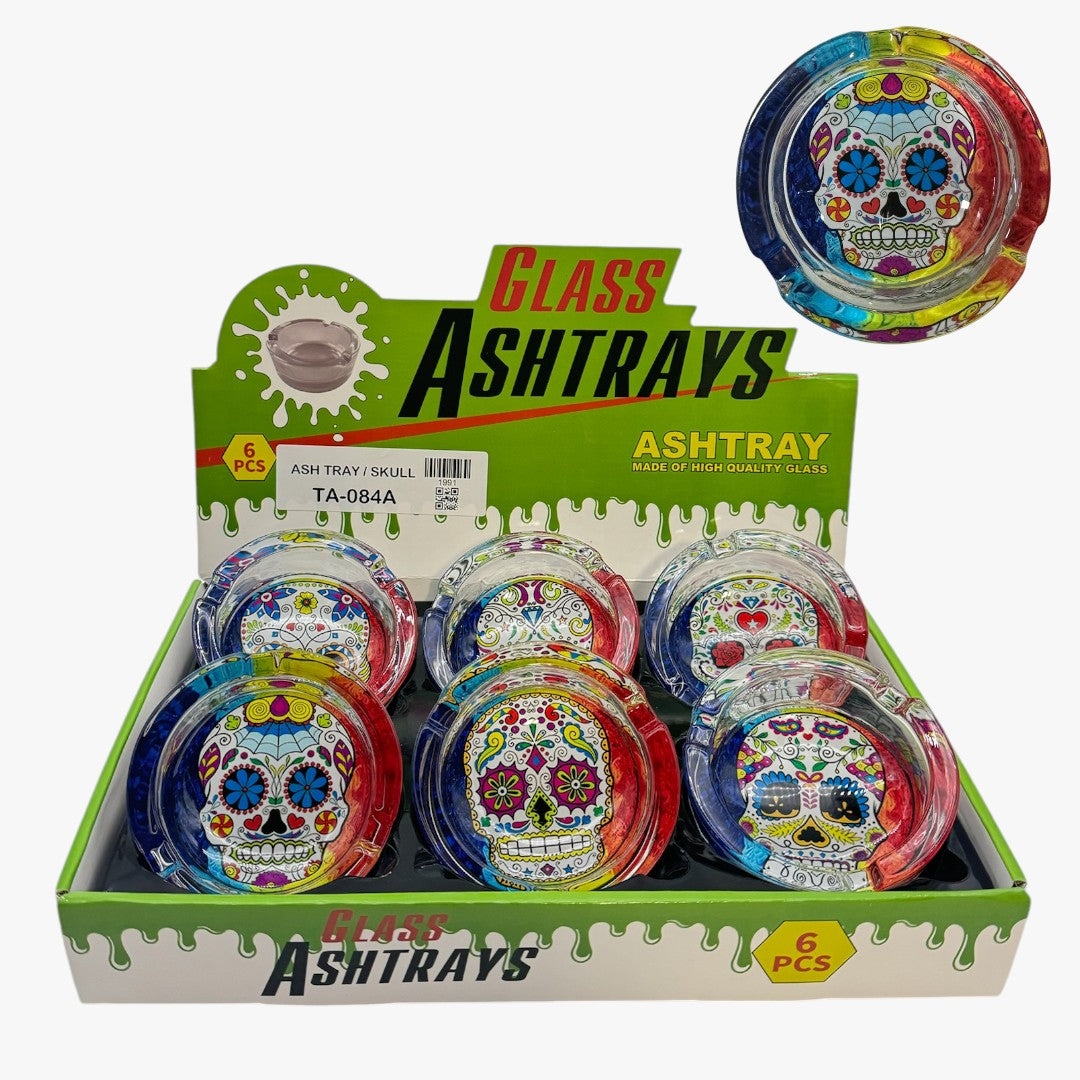 ASH TRAY/ SKULL